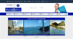 Desktop Screenshot of lugarcertoimoveis.com.br
